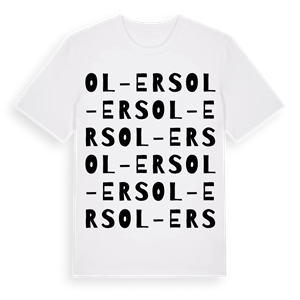Ol-Ers ordlek t-shirt – ekologisk bomull t-shirt från Pinshirt