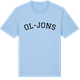 Blue Soul t-shirt med Ol-Jons böjd t-shirt