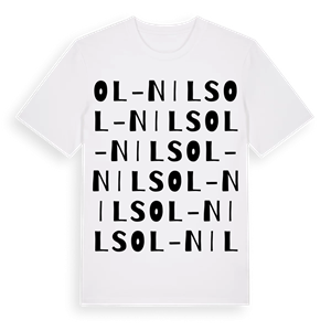 Ol-Nils ordlek t-shirt – ekologisk bomull t-shirt från Pinshirt