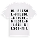 Ol-Nils ordlek t-shirt