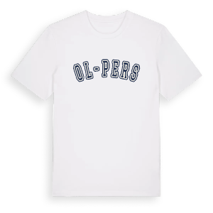 Ol-Pers college t-shirt – ekologisk bomull t-shirt från Pinshirt