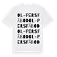 Ol-Pers fäbod ordlek t-shirt