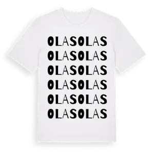 Olas ordlek t-shirt – ekologisk bomull t-shirt från Pinshirt
