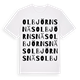 Olbjörnsnäs ordlek t-shirt