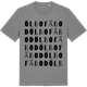 Mid Heather Gray t-shirt med Ölbo fäbod ordlek t-shirt