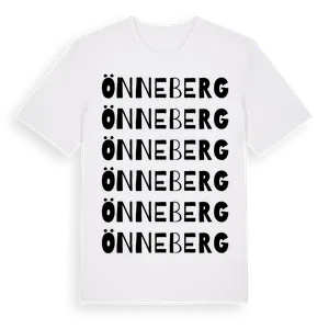 Önneberg ordlek t-shirt – ekologisk bomull t-shirt från Pinshirt