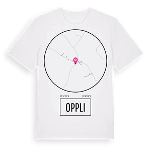 Oppli t-shirt – ekologisk bomull t-shirt från Pinshirt