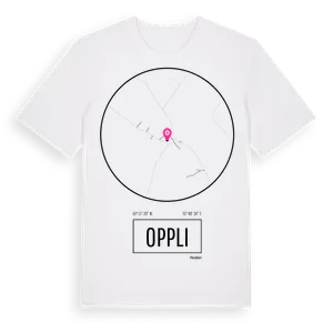 Oppli t-shirt – ekologisk bomull t-shirt från Pinshirt