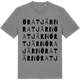 Mid Heather Gray t-shirt med Öratjärn ordlek t-shirt