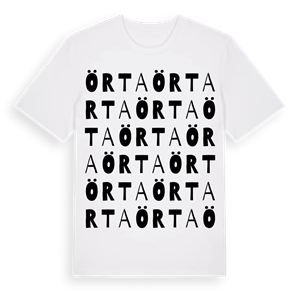 Örta ordlek t-shirt – ekologisk bomull t-shirt från Pinshirt