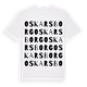 Oskarsborg ordlek t-shirt