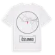 White t-shirt med Östanbo t-shirt