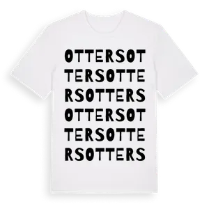 Otters ordlek t-shirt – ekologisk bomull t-shirt från Pinshirt