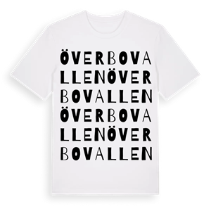 Överbovallen ordlek t-shirt – ekologisk bomull t-shirt från Pinshirt