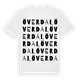 Överdal ordlek t-shirt
