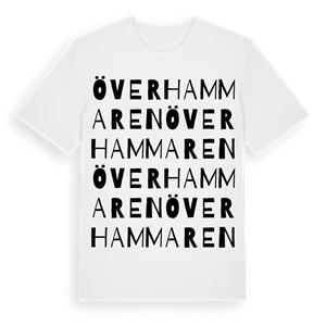 Överhammaren ordlek t-shirt – ekologisk bomull t-shirt från Pinshirt