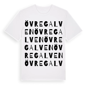 Övre Galven ordlek t-shirt – ekologisk bomull t-shirt från Pinshirt