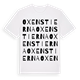 White t-shirt med Oxenstierna ordlek t-shirt
