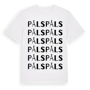 Påls ordlek t-shirt – ekologisk bomull t-shirt från Pinshirt