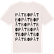 Vintage White t-shirt med Påtbo ordlek t-shirt