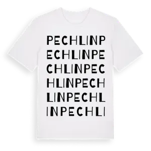 Pechlin ordlek t-shirt – ekologisk bomull t-shirt från Pinshirt