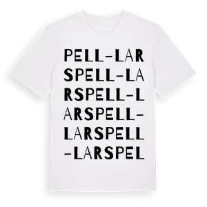 Pell-Lars ordlek t-shirt – ekologisk bomull t-shirt från Pinshirt