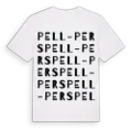 Pell-Pers ordlek t-shirt