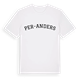 Per-Anders böjd t-shirt