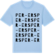 Blue Soul t-shirt med Per-Ers ordlek t-shirt
