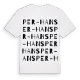 Per-Hans ordlek t-shirt