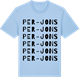 Blue Soul t-shirt med Per-Jons ordlek t-shirt