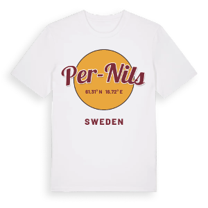 Per-Nils cirkel t-shirt – ekologisk bomull t-shirt från Pinshirt