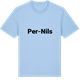 Blue Soul t-shirt med Per-Nils fetstil t-shirt