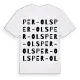 Per-Ols ordlek t-shirt