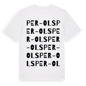 Per-Ols ordlek t-shirt – ekologisk bomull t-shirt från Pinshirt