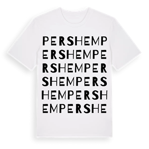 Pershem ordlek t-shirt – ekologisk bomull t-shirt från Pinshirt