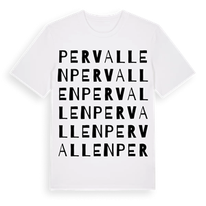 Pervallen ordlek t-shirt – ekologisk bomull t-shirt från Pinshirt