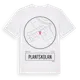 White t-shirt med Plantskolan t-shirt
