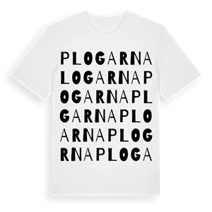 Plogarna ordlek t-shirt – ekologisk bomull t-shirt från Pinshirt