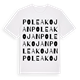 Poleakojan ordlek t-shirt