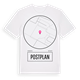 White t-shirt med Postplan t-shirt