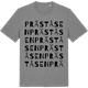 Mid Heather Gray t-shirt med Präståsen ordlek t-shirt