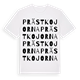 Prästkojorna ordlek t-shirt