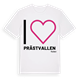 Jag älskar Prästvallen t-shirt stort tryck