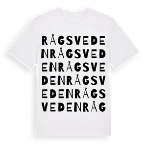 Rågsveden ordlek t-shirt – ekologisk bomull t-shirt från Pinshirt