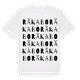Räkabo ordlek t-shirt