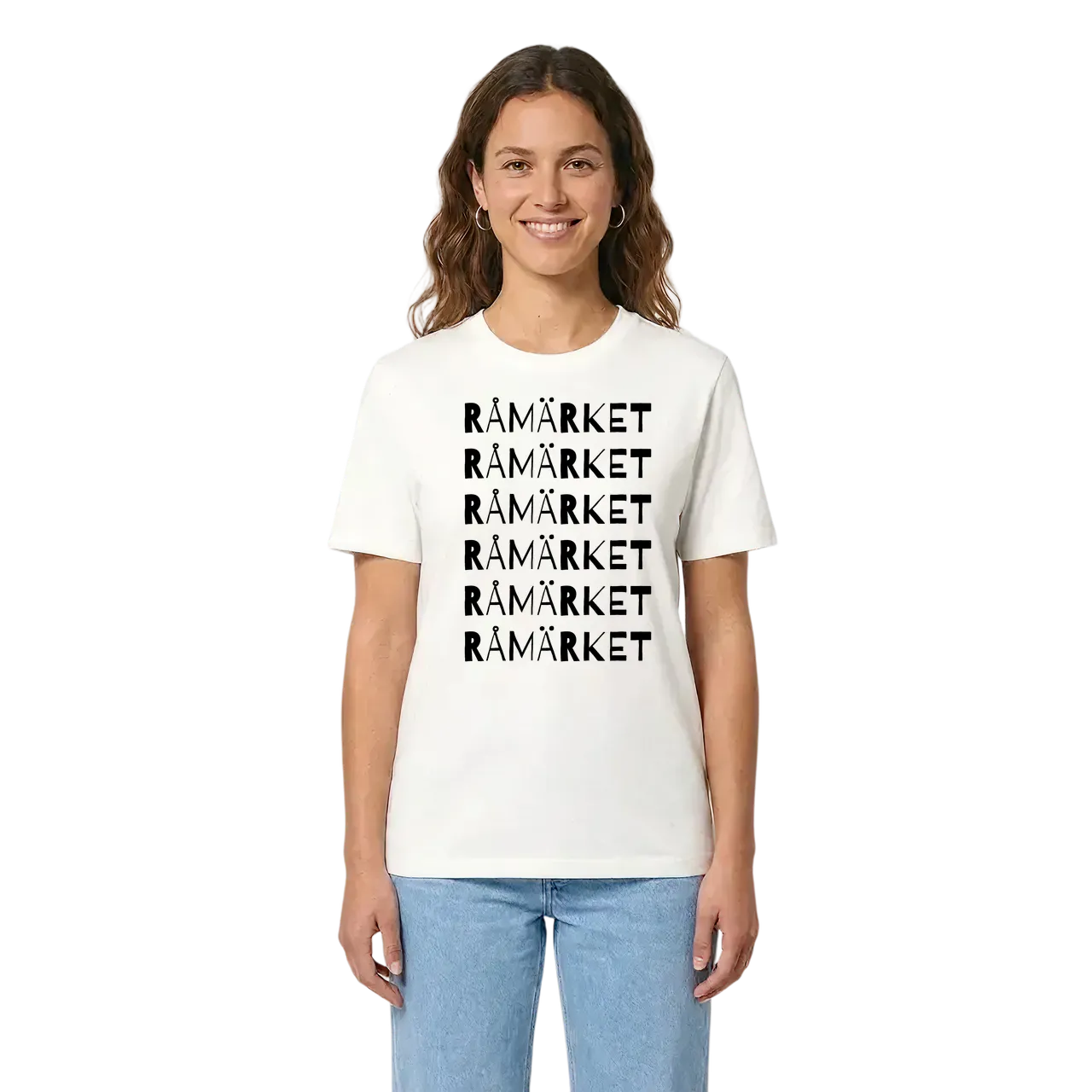 Råmärket ordlek t-shirt i miljö