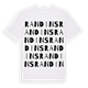White t-shirt med Randins ordlek t-shirt