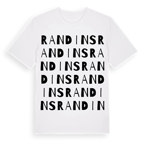 Randins ordlek t-shirt – ekologisk bomull t-shirt från Pinshirt
