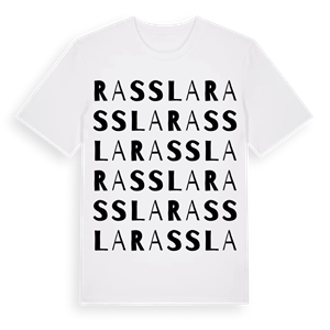 Rassla ordlek t-shirt – ekologisk bomull t-shirt från Pinshirt
